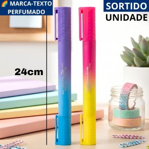 Marca Texto Ponta Dupla Double Infinity 2 Cores Sortidas 24Cm