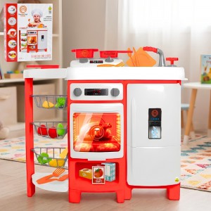 Kit Cozinha Infantil Master Chef Completo Forno Geladeira 23 Peças