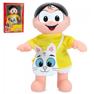 Boneco Magali Turma da Mônica Tradicional 35Cm Pelúcia Infantil Original