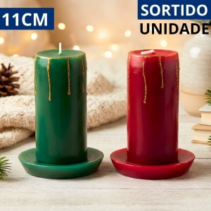 Vela Decorativa Lágrima Clássica 11Cm Ambiente Romântico Sofisticado Decoração