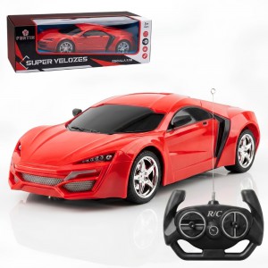 Carrinho Controle Remoto Infantil 4 Funções Escala 1:18 Brinquedo Elétrico