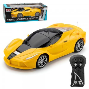 Carrinho Controle Remoto 2 Funções Infantil Escala 1:18 Brinquedo Criança