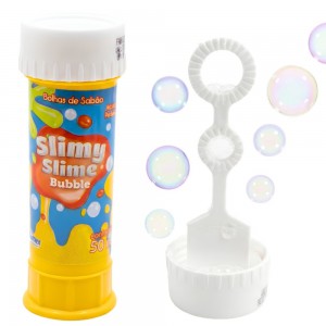 Bolhas de Sabão Infantil 50ml Slimy Bubble Divertido