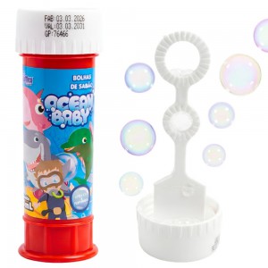 Bolhas de Sabão Oceano Baby 60ml para Crianças Pequenas