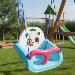 Balanço Infantil Pandinha Cinto Segurança Reforçado 30kg