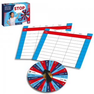 Jogo Stop Clássico Familiar Diversão 7+ Anos