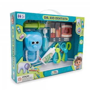 Kit Dentista Infantil Completo 9 Peças Crianças
