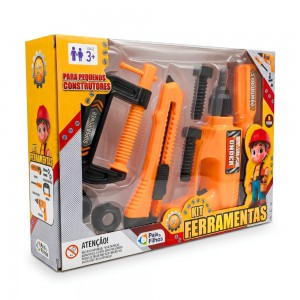 Kit Ferramentas Essenciais 8 Peças para Casa e Carro
